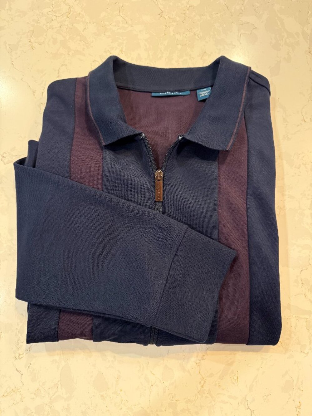 Men's Perry Ellis Full-Zip Knit Track Jacket